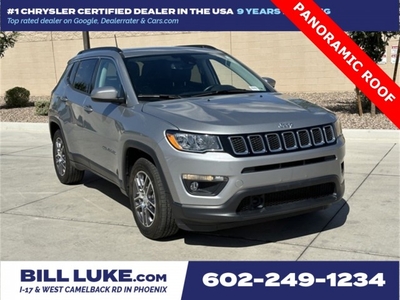 CERTIFIED PRE-OWNED 2020 JEEP COMPASS LATITUDE