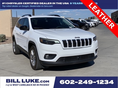 CERTIFIED PRE-OWNED 2022 JEEP CHEROKEE LATITUDE LUX
