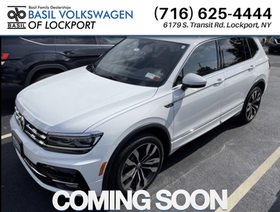 Certified Used 2021 Volkswagen Tiguan 2.0T SEL Premium R-Line With Navigation & AWD