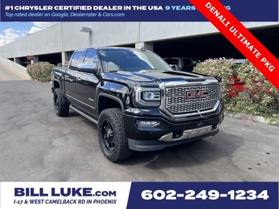 PRE-OWNED 2017 GMC SIERRA 1500 DENALI WITH NAVIGATION & 4WD