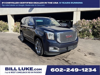 PRE-OWNED 2017 GMC YUKON DENALI WITH NAVIGATION & 4WD