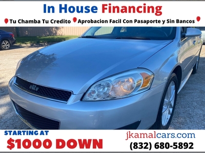 2014 Chevrolet Impala Limited LTZ - 90k Miles - In House Finance - Down for sale in Houston, TX
