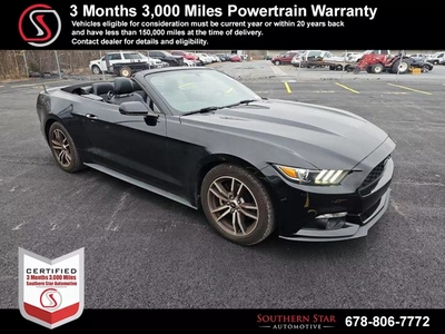 2015 Ford Mustang EcoBoost Premium Convertible 2D for sale in Duluth, GA