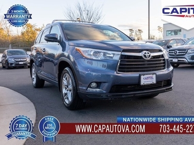 2015 Toyota Highlander Limited for sale in Chantilly, VA