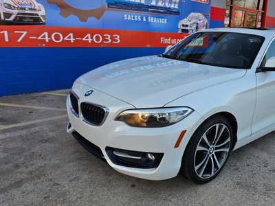 2016 BMW 2 Series 2dr Cpe 228i RWD SULEV for sale in Arlington, TX