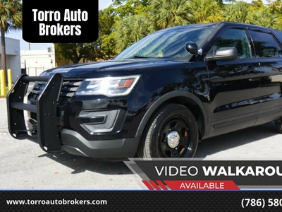 2019 Ford Explorer Police Interceptor Utility AWD 4dr SUV for sale in Miami, FL