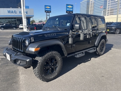 2021 Jeep Wrangler Unlimited Willys for sale in Houston, TX