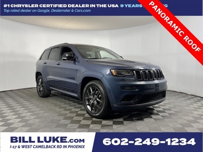 CERTIFIED PRE-OWNED 2020 JEEP GRAND CHEROKEE LIMITED X WITH NAVIGATION & 4WD