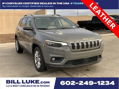 CERTIFIED PRE-OWNED 2021 JEEP CHEROKEE LATITUDE LUX