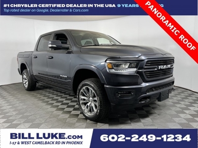 PRE-OWNED 2021 RAM 1500 LARAMIE WITH NAVIGATION & 4WD
