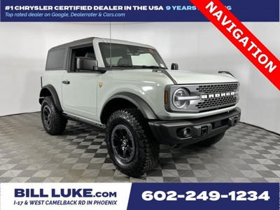 PRE-OWNED 2023 FORD BRONCO BADLANDS WITH NAVIGATION & 4WD