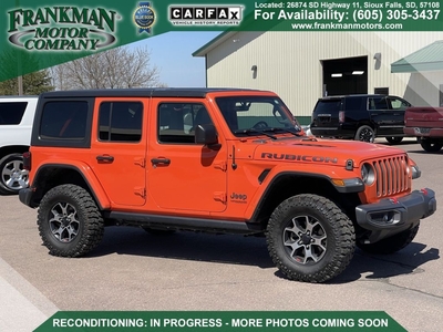 2019 Jeep Wrangler Unlimited Rubicon For Sale