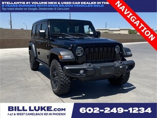 CERTIFIED PRE-OWNED 2021 JEEP WRANGLER