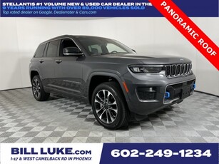 CERTIFIED PRE-OWNED 2023 JEEP GRAND CHEROKEE OVERLAND 4XE WITH NAVIGATION & 4WD