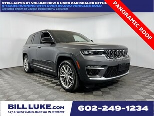 CERTIFIED PRE-OWNED 2023 JEEP GRAND CHEROKEE SUMMIT WITH NAVIGATION & 4WD