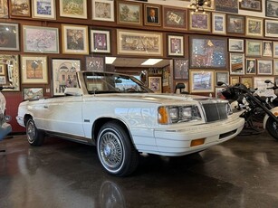 FOR SALE: 1986 Chrysler Lebaron $24,980 USD