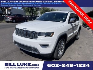 PRE-OWNED 2017 JEEP GRAND CHEROKEE LIMITED