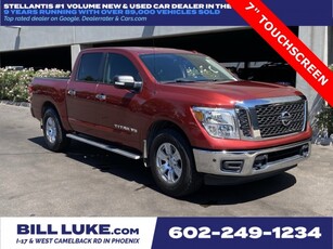 PRE-OWNED 2018 NISSAN TITAN SV WITH NAVIGATION & 4WD