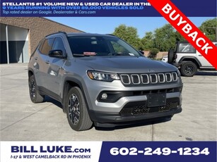 PRE-OWNED 2022 JEEP COMPASS LATITUDE 4WD