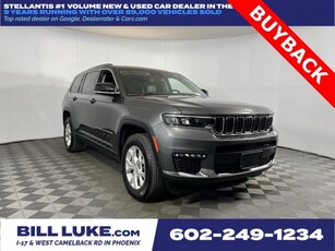 PRE-OWNED 2023 JEEP GRAND CHEROKEE L LIMITED WITH NAVIGATION & 4WD