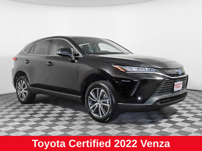Certified 2022 Toyota Venza LE