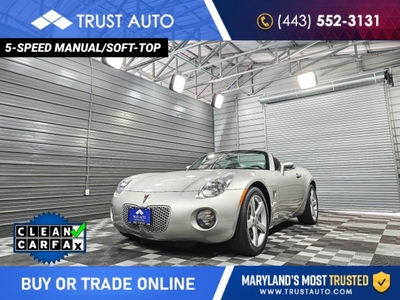 Used 2006 Pontiac Solstice Convertible w/ Power Package