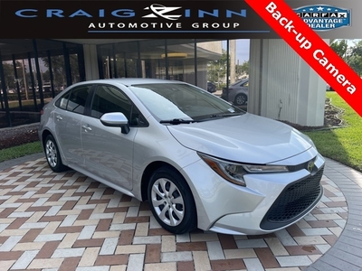 Used 2020Pre-Owned 2020 Toyota Corolla LE for sale in West Palm Beach, FL
