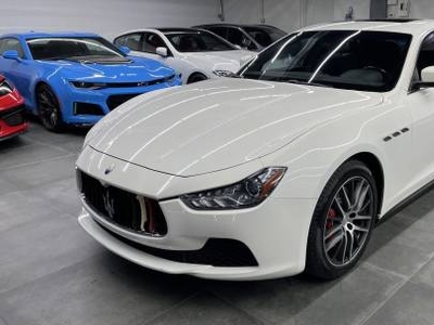 Maserati Ghibli 3.0L V-6 Gas Turbocharged