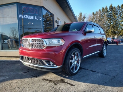 2014 Dodge Durango Citadel AWD 4dr SUV for sale in Elba, NY