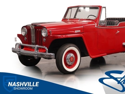 FOR SALE: 1949 Willys Jeepster $23,995 USD