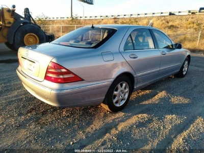FOR SALE: 2002 Mercedes Benz S430 $9,495 USD
