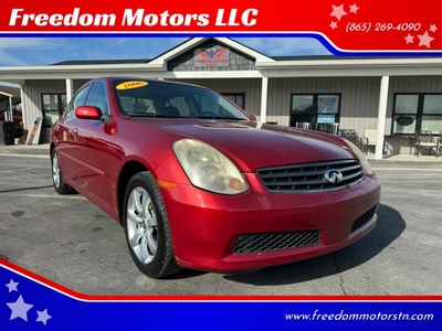 2006 Infiniti G35 Base 4dr Sedan w/Automatic for sale in Knoxville, TN
