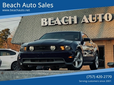 2010 Ford Mustang GT Premium 2dr Fastback for sale in Virginia Beach, VA