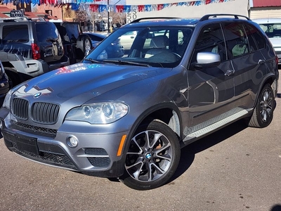 2012 BMW X5 xDrive35i Luxury AWD SUV with Heated Leather Seats and Moonroof for sale in Denver, CO