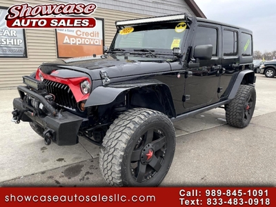 2012 Jeep Wrangler Unlimited Sahara 4WD for sale in Chesaning, MI