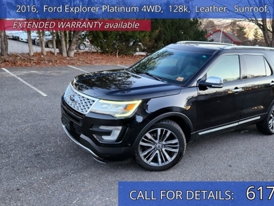 2016 Ford Explorer Platinum AWD 4dr SUV for sale in Stow, MA