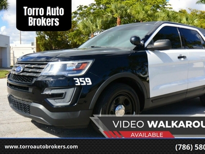 2016 Ford Explorer Police Interceptor Utility AWD 4dr SUV for sale in Miami, FL