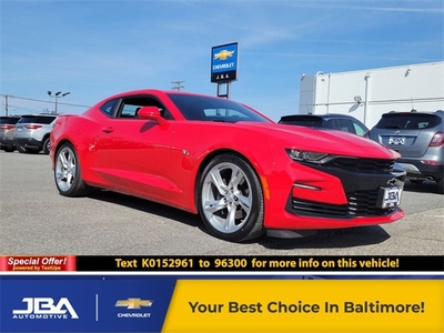 Certified 2019 Chevrolet Camaro SS for sale in GLEN BURNIE, MD 21061: Coupe Details - 674060270 | Kelley Blue Book
