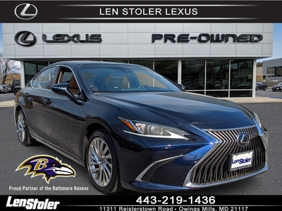 Certified 2019 Lexus ES 350 w/ Luxury Package for sale in Owings Mills, MD 21117: Sedan Details - 677568309 | Kelley Blue Book