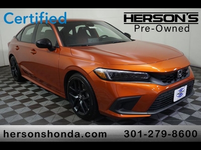 Certified 2022 Honda Civic Si for sale in ROCKVILLE, MD 20855: Sedan Details - 676265283 | Kelley Blue Book
