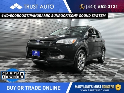 Used 2013 Ford Escape SEL for sale in SYKESVILLE, MD 21784: Sport Utility Details - 676788130 | Kelley Blue Book