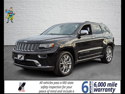 Used 2014 Jeep Grand Cherokee Summit for sale in ELLICOTT CITY, MD 21043: Sport Utility Details - 673091602 | Kelley Blue Book