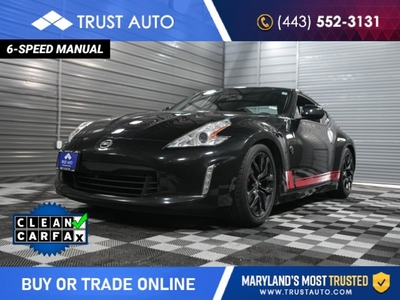 Used 2016 Nissan 370Z Coupe for sale in SYKESVILLE, MD 21784: Coupe Details - 678032352 | Kelley Blue Book