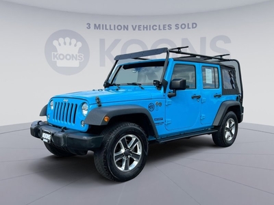 Used 2017 Jeep Wrangler Unlimited Sport for sale in Vienna, VA 22182: Sport Utility Details - 675187206 | Kelley Blue Book