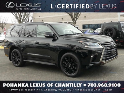 Used 2021 Lexus LX 570 4WD w/ 3rd Row & Luxury Pkg for sale in Chantilly, VA 20151: Sport Utility Details - 676551789 | Kelley Blue Book