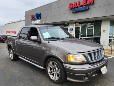 2002 Ford F-150 5.4L SUPERCHARGED HARLEY DAVIDSON EDITION - SUNROOF - LEATHE $14,988