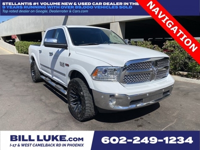 PRE-OWNED 2018 RAM 1500 LARAMIE WITH NAVIGATION & 4WD