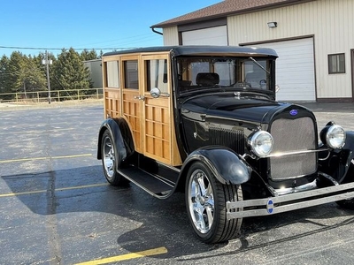 1929 Ford Model A Custom Woody Wagon For Sale