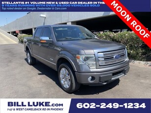 PRE-OWNED 2014 FORD F-150 PLATINUM WITH NAVIGATION & 4WD