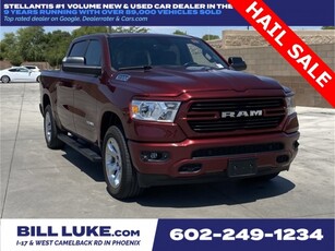 PRE-OWNED 2021 RAM 1500 BIG HORN/LONE STAR WITH NAVIGATION & 4WD